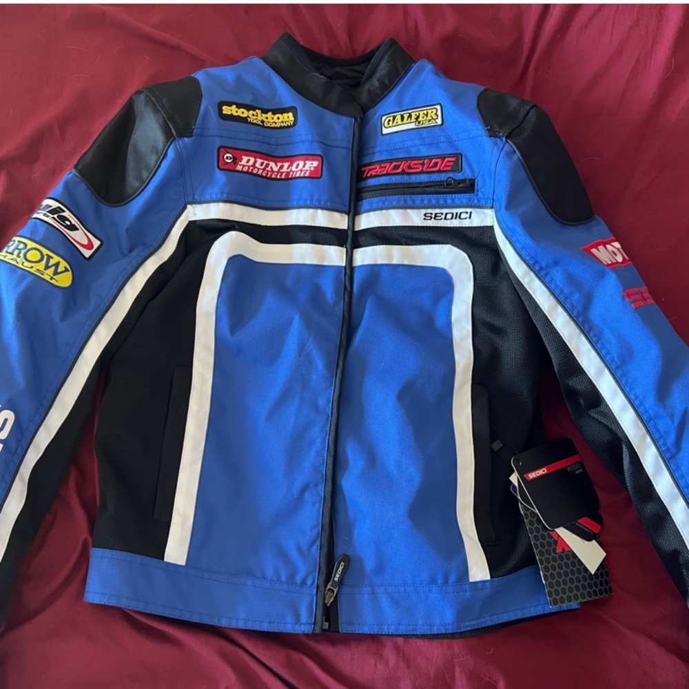Sedici Motorcycle Jacket/unisex 💙